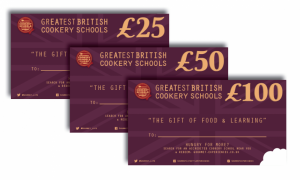 Cookery School Gift Vouchers