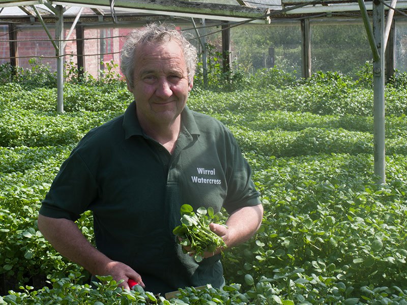 Peter Jones of Wirral Watercress