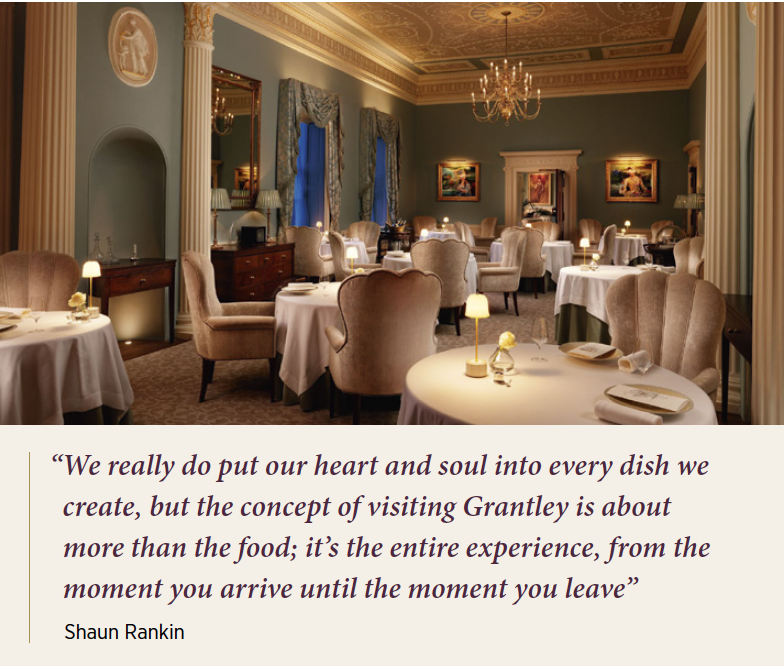 Chef Shaun Rankin, Grantley Hall Yorkshire talks to GourmetXperiences