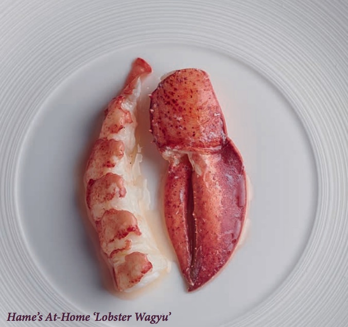 At Hame Lobster Wagyu by Chef Adam Handling